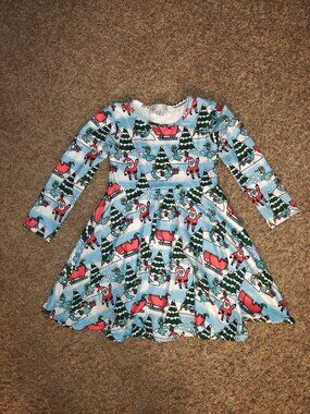 Adorable Pigeon Character Holiday Dress by LBB, size 6-7